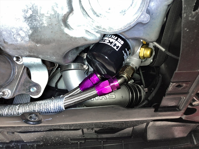 HKS Oil Cooler Kit (2017-2021 Civic Type R) - Click Image to Close
