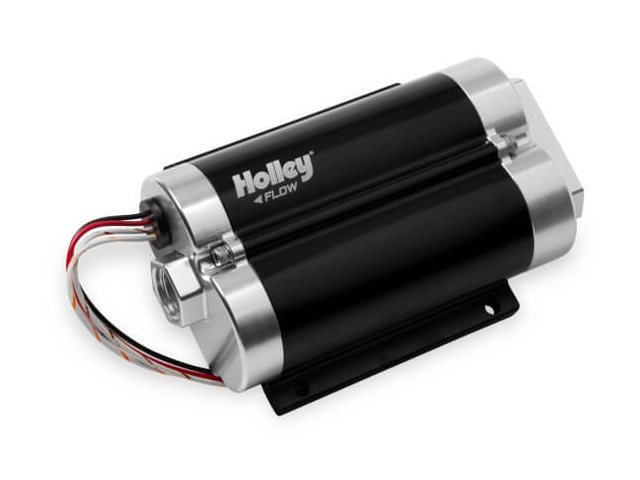 Holley 200 GPH Dominator In-Line Billet Fuel Pump (Dual Inlet)