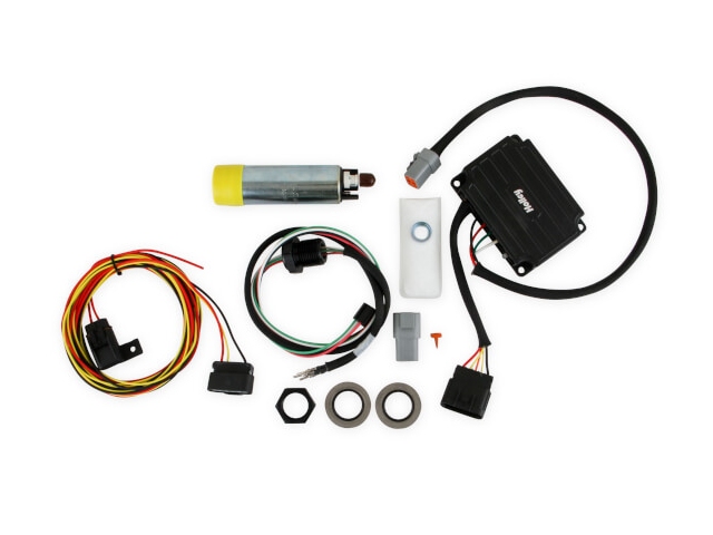 Holley VR1 SERIES Brushless Fuel Pump w/ Controller & Harness Quick Kit