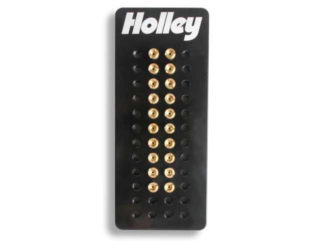 Holley Jet Assortment Billet Plate w/ 80-89 Jets - Click Image to Close