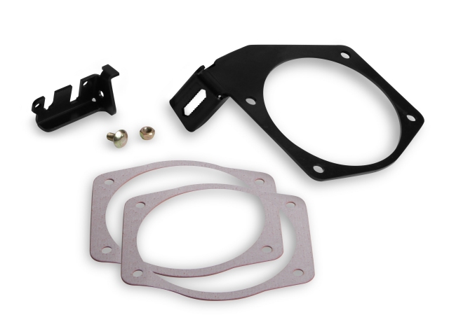 Holley EFI Cable Bracket For 105mm Throttle Bodies & Factory Or FAST Car Style Intakes - Click Image to Close