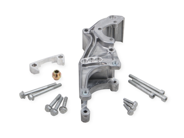 Holley Low LS Accessory Drive Bracket - Driver's Side Power Steering & Alternator Bracket - Click Image to Close