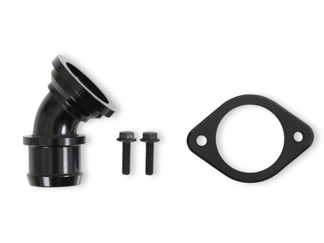 Holley High-Mount Base Accessory Drive Kit w/ Oil Pan & Oil Pump, Black (FORD 7.3L GODZILLA)