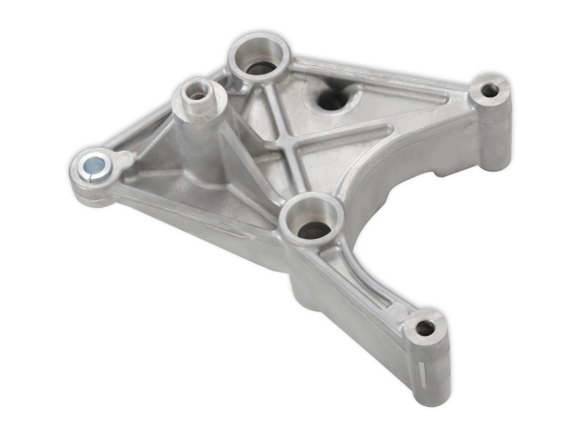 Holley High-Mount Complete Accessory Drive Kit w/ Oil Pan & Oil Pump, Natural As-Cast (FORD 7.3L GODZILLA)