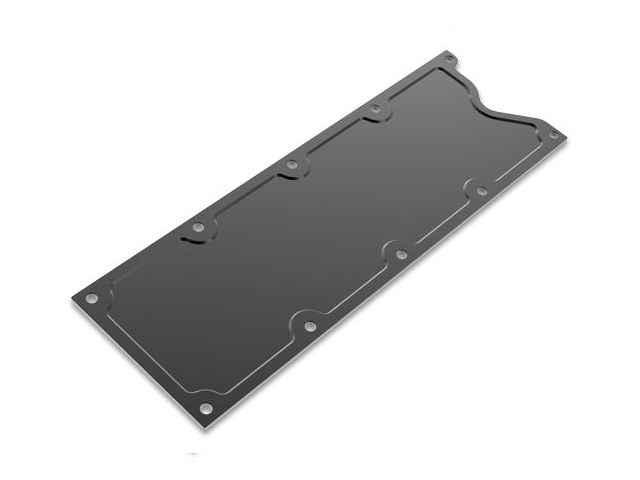 Holley LS Trussed Valley Cover, Satin Black (GM LS1 & LS6) - Click Image to Close