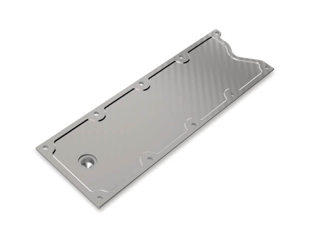 Holley LS Valley Cover w/ Oil Fill Provision, Natural (GM LS1 & LS6)