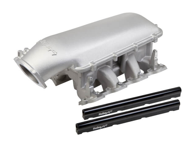 Holley Mid-Rise Intake w/ 92mm Top (GM LS1, LS6 & LS2) - Click Image to Close
