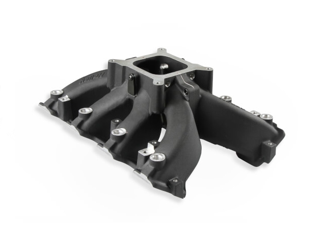 Holley Single Plane EFI Split-Design Race Intake Manifold, Black (GM L92 & LS3)