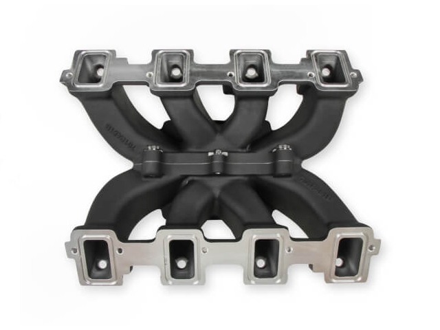 Holley Single Plane EFI Split-Design Race Intake Manifold, Black (GM L92 & LS3)