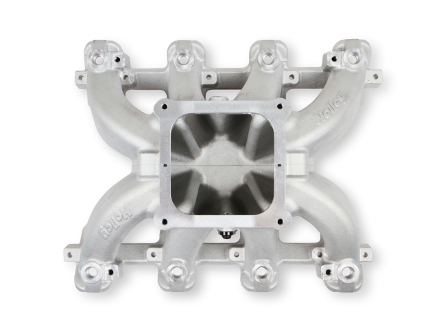 Holley Single Plane EFI 4500 Split-Design Race Intake Manifold, As Cast Finish (GM LS1, LS6 & LS2)