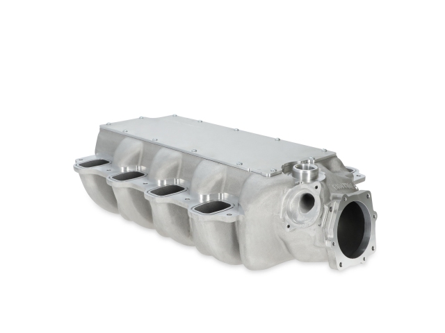 Holley Low-Profile Intake Manifold, Natural Finish (FORD 7.3L GODZILLA)