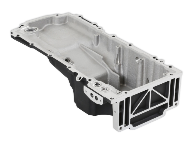 Holley GM GEN V LT Retro-Fit Oil Pan, Black