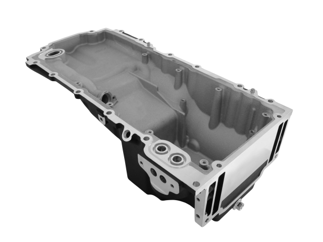 Holley Off-Road Oil Pan, Black (1973-1987 Chevrolet K10 4WD LT) - Click Image to Close