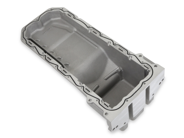 Holley Oil Pan, Natural Cast (1972-1993 Dodge D-SERIES & 1987-2004 Dodge Dakota 6.2L Hellcat)