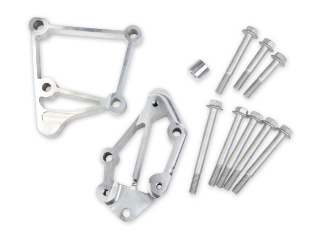 Holley LS Accessory Drive Bracket Installation Kit, Middle Alignment - Click Image to Close