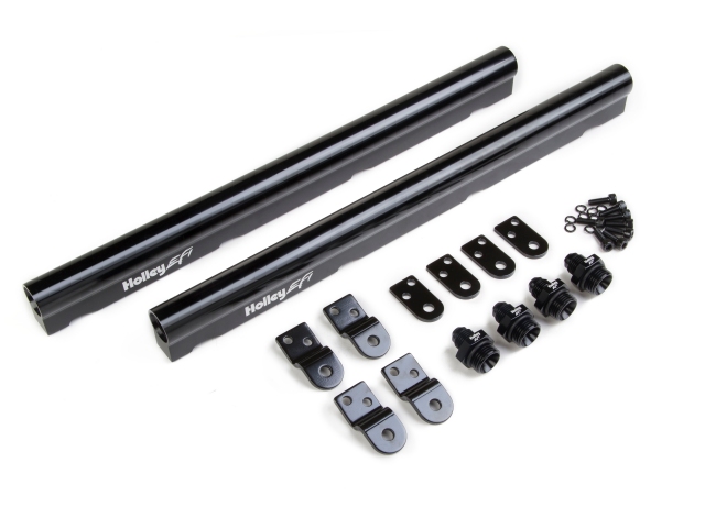 Holley EFI LS Hi-Flow Fuel Rails (GM LS1, LS6, LS2, LS3 & L99)