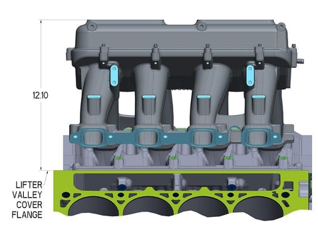 Holley Hi-Ram Modular 92mm Intake Manifold Kit (GM LT1)