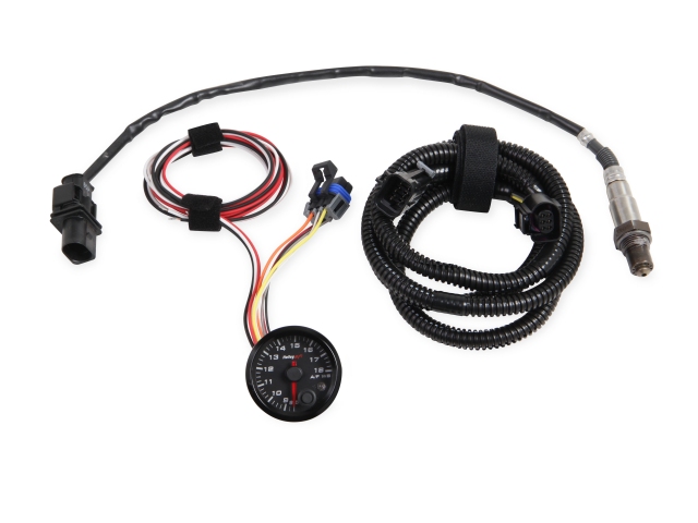 Holley EFI Standalone Air/Fuel Wideband 02 Guage Kit, Black