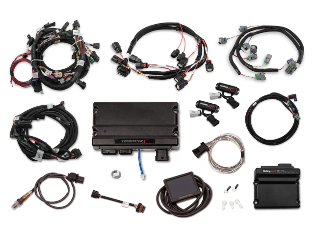 Holley EFI TERMINATOR X MPFI Kit w/ EV6 Injector Harness (2011-2012 FORD 5.0L COYOTE)