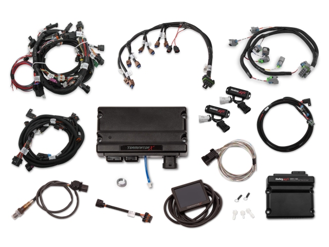 Holley EFI TERMINATOR X MPFI Kit w/ EV6 Injector Harness (2015.5-2017 FORD 5.0L COYOTE)