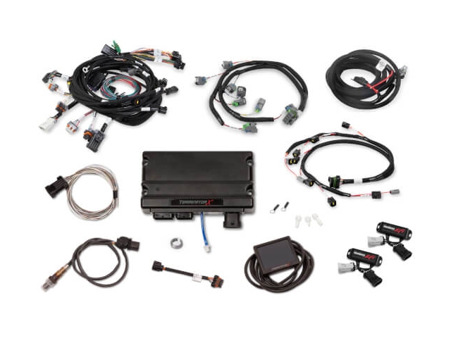 Holley EFI TERMINATOR X MPFI Kit w/ EV6 Injector Harness (FORD 4.6L & 5.4L 2V MOD)