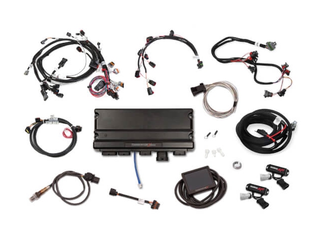 Holley EFI TERMINATOR X MAX MPFI Kit w/ EV1 Injector Harness & DBW Throttle Body Control (2003-2006 CHRYSLER HEMI)