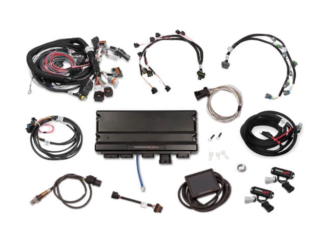 Holley EFI TERMINATOR X MAX MPFI Kit w/ EV6 Injector Harness & DBW Throttle Body Control (2007-2012 CHRYSLER HEMI)