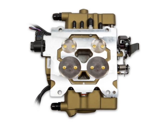 Holley EFI SNIPER EFI Quadrajet Self-Tuning Kit, Classic Gold Finish - Click Image to Close