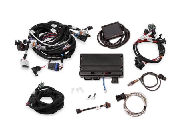 Holley EFI TERMINATOR X MPFI Kit w/ EV1 Injector Harness (GM LS1 & LS6)