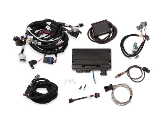 Holley EFI TERMINATOR X MPFI Kit w/ EV6 Injector Harness (GM LS1 & LS6)