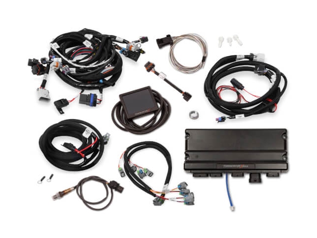 Holley EFI TERMINATOR X MAX MPFI Kit w/ EV6 Injector Harness & Transmission Control (GM LS2 & LS3 & 2007-2013 GM Truck 4.8L, 5.3L & 6.0L V8 & 4L60E & 4L80E)