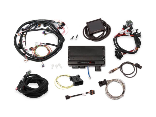 Holley EFI TERMINATOR X MPFI Kit w/ EV1 Injector Harness (UNIVERSAL) - Click Image to Close