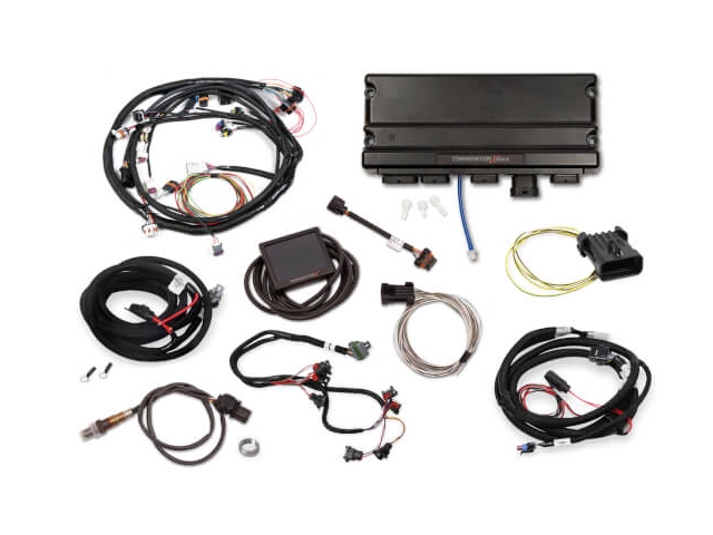 Holley EFI TERMINATOR X MAX MPFI Kit w/ EV1 Injector Harness & Transmission Control (UNIVERSAL & 4L60E & 4L80E)