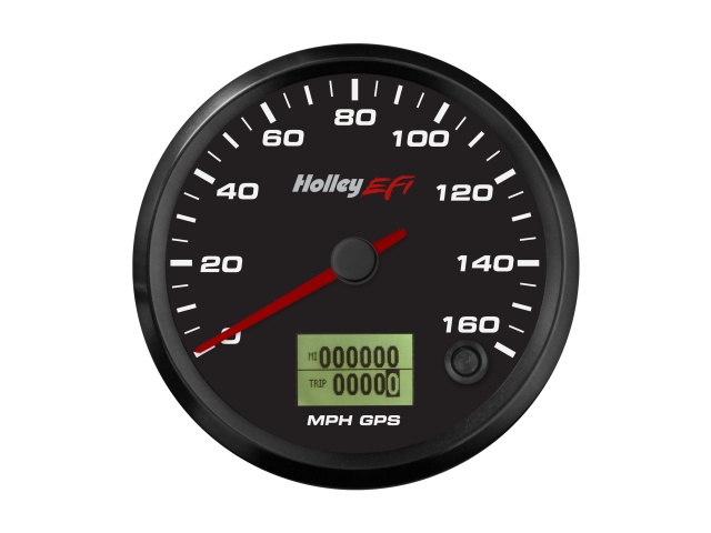 Holley EFI CAN GPS Speedometer, 3-3/8" (0-160 MPH)