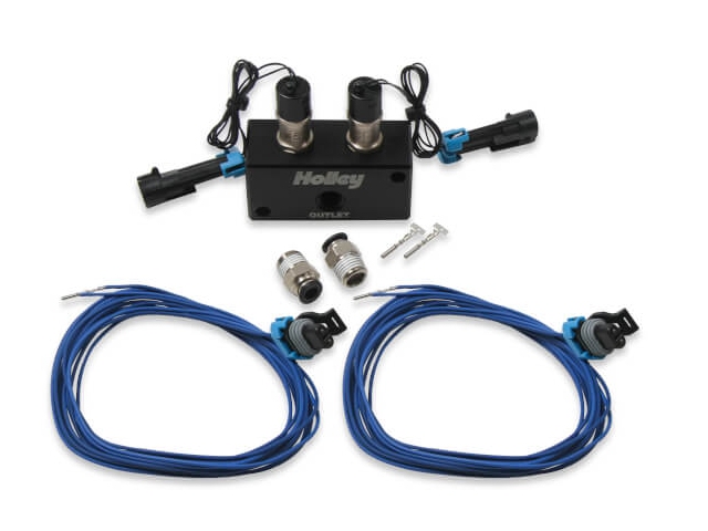 Holley EFI High Flow Dual Solenoid Boost Control Kit