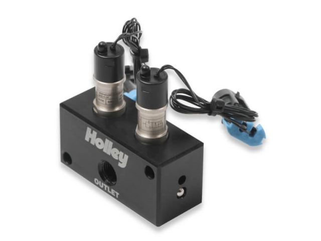 Holley EFI High Flow Dual Solenoid Boost Control Kit