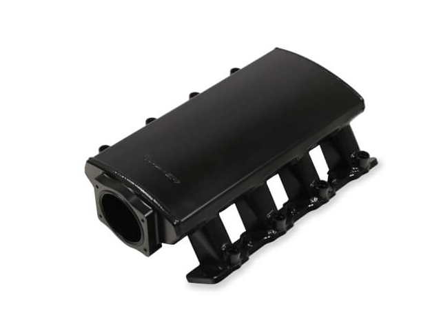 Holley EFI SNIPER EFI Low-Profile Fabricated 92mm Intake Manifold, Black (GM LS3 & L92) - Click Image to Close