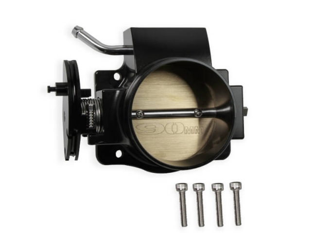 Holley EFI SNIPER EFI 90mm Throttle Body, Black (2011-2014 FORD 5.0L COYOTE) - Click Image to Close