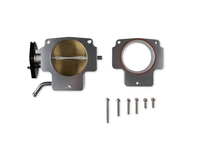 Holley EFI SNIPER EFI 85mm Throttle Body, 3-Bolt, Silver (GM LS)