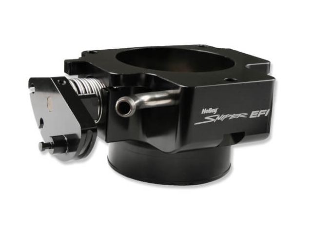 Holley EFI SNIPER EFI 85mm Throttle Body, 3-Bolt, Black (GM LS)