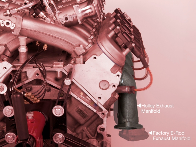 HOOKER BLACKHEART Exhaust Manifolds, Titanium Ceramic Finish (GM LS) - Click Image to Close