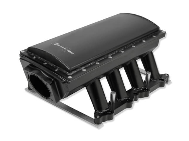 Holley EFI SNIPER EFI Sheet Metal Fabricated Race Series Intake Manifold, Black (FORD 5.0L COYOTE)