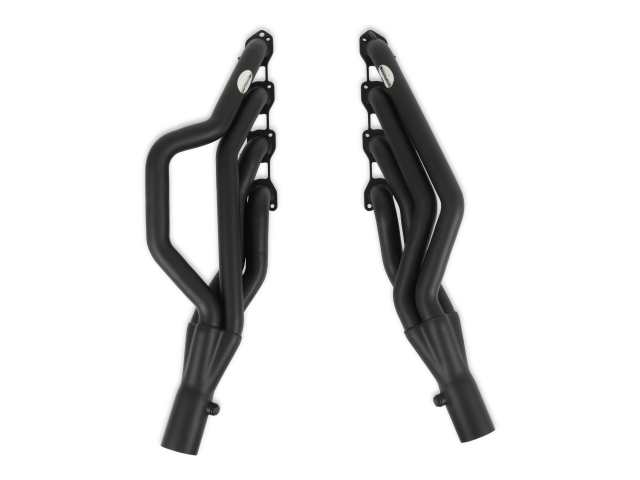 HOOKER BLACKHEART Mid-Length Headers, 1-7/8" x 3", Black Painted (1972-1974 DODGE D100 & D150 2WD HEMI)