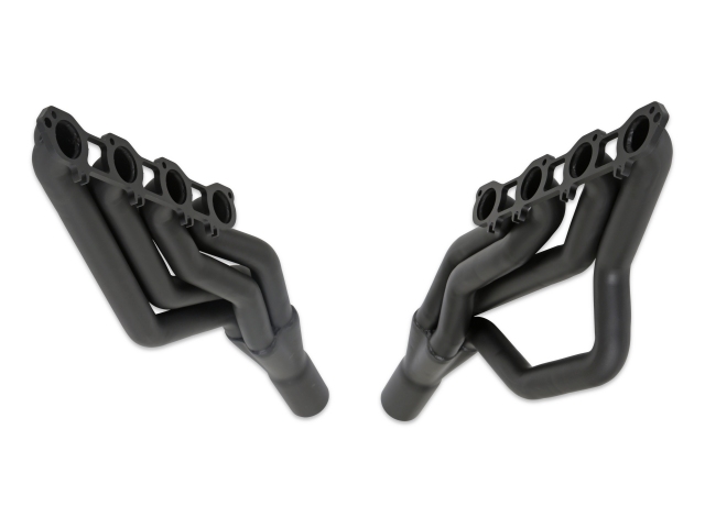 HOOKER BLACKHEART Mid-Length Headers, 1-7/8" x 3", Black Painted (1972-1974 DODGE D100 & D150 2WD HEMI)