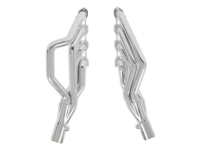 HOOKER BLACKHEART Mid-Length Headers, 1-7/8" x 3", Silver Ceramic Coated (1972-1974 DODGE D100 & D150 2WD HEMI) - Click Image to Close