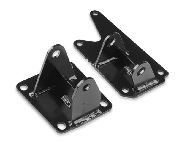 HOOKER BLACKHEART Engine Mount Brackets (1996-2004 Mustang 5.0L COYOTE) - Click Image to Close