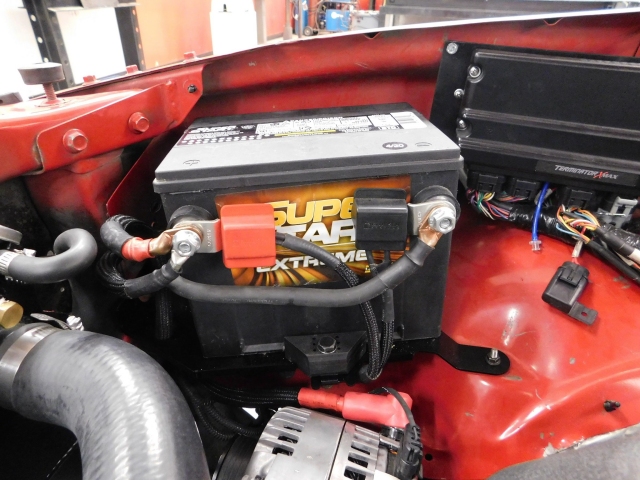 HOOKER BLACKHEART Battery Relocation Tray Kit (1997-2004 Dodge Dakota HEMI) - Click Image to Close