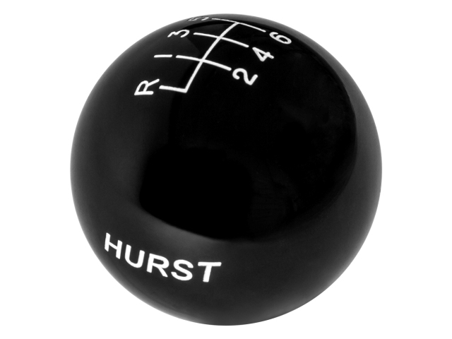 HURST CLASSIC Shifter Knob, Black (2013-2018 Focus ST, Focus RS & 2015-2024 Mustang GT) - Click Image to Close