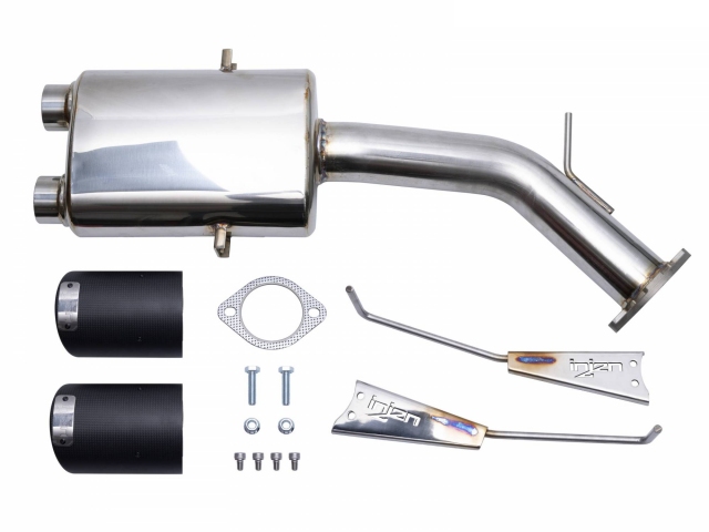 injen SES Axle-Back Exhaust w/ Dual Carbon Fiber Tips (2019-2021 Hyundai Veloster 1.6T)