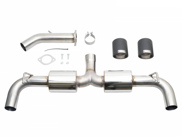 injen SES Axle-Back Exhaust w/ Carbon Fiber Tips (2019-2022 Hyundai Veloster N)